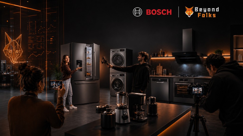 Bosch influencer campaign impact metrics and creator content