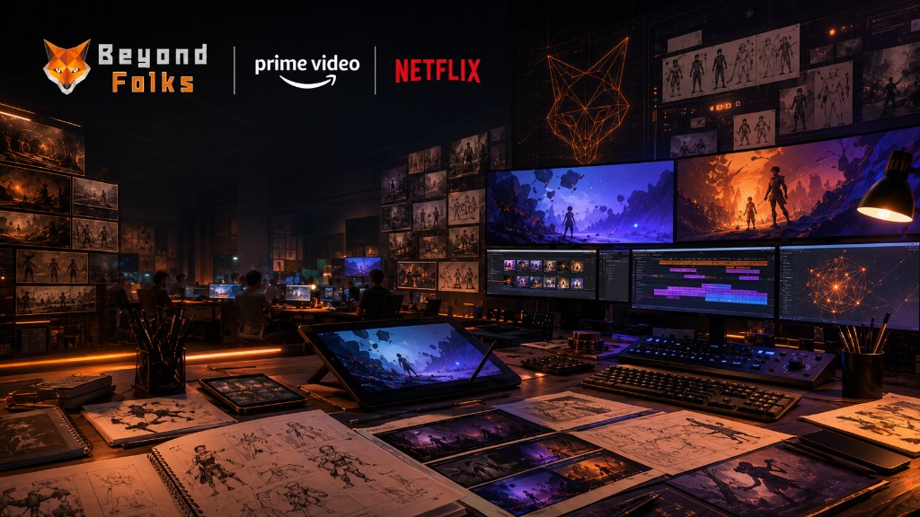 Beyond Folks animation projects for entertainment and brand campaigns