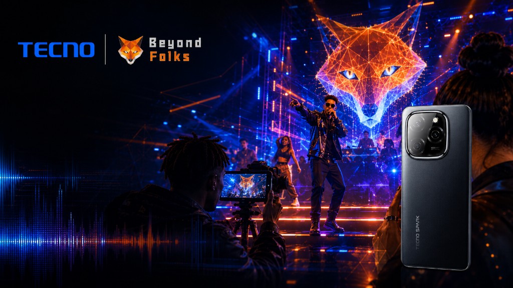 TECNO influencer crossover musical video campaign visual
